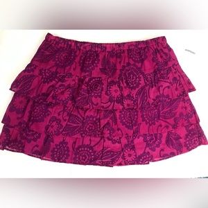 Aeropostale Ruffle Mini Skirt